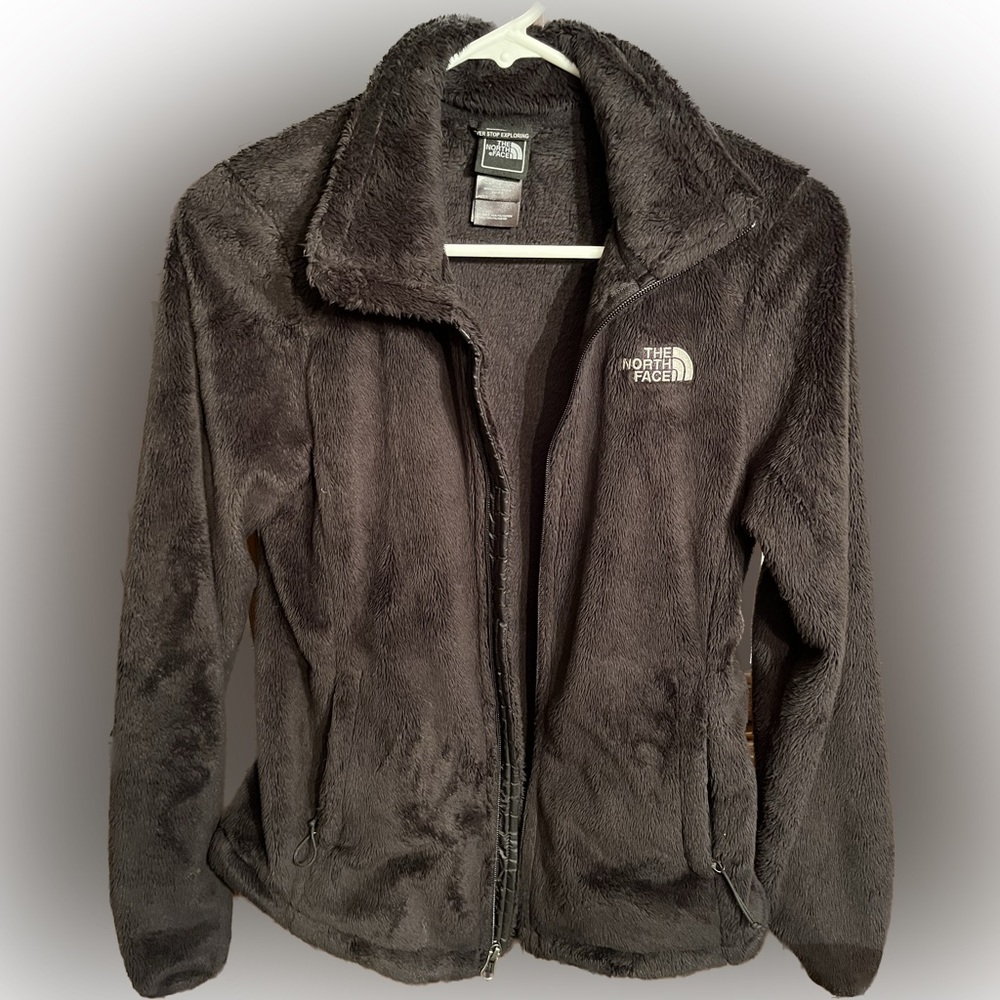 NORTH FACE WOMENS ZIPPER FLEECE JACKET. Small.